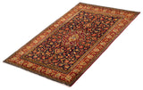 27038-Ghom Hand-knotted/Handmade Persian Rug/Carpet Traditional Authentic/ Size: 5'5" x 3'5"