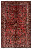 27037-Sarough Hand-Knotted/Handmade Persian Rug/Carpet Traditional Authentic/ Size: 6'7"x 4'3"