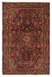 27036-Sarough Hand-Knotted/Handmade Persian Rug/Carpet Traditional Authentic/ Size: 6'5"x 4'3"