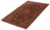 27036-Sarough Hand-Knotted/Handmade Persian Rug/Carpet Traditional Authentic/ Size: 6'5"x 4'3"