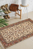 27078- Tabriz Persian Hand-knotted Carpet Authentic/Traditional Carpet/Rug/Size: 4'2" x 2'3"