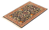 27077- Isfahan Persian Hand-Knotted Authentic/Traditional Carpet/Rug/ Size: 3'7" x 2'4"