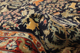 27077- Isfahan Persian Hand-Knotted Authentic/Traditional Carpet/Rug/ Size: 3'7" x 2'4"