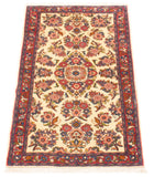 27075-Sarough Hand-Knotted/Handmade Persian Rug/Carpet Traditional Authentic/ Size: 4'2"x 2'2"