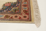 27074- Tabriz Persian Hand-knotted Carpet Authentic/Traditional Carpet/Rug/Size: 4'4" x 2'1"