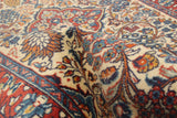 27073-Sarough Hand-Knotted/Handmade Persian Rug/Carpet Traditional Authentic/ Size: 4'2"x 2'2"