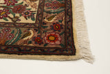 27072- Tabriz Persian Hand-knotted Carpet Authentic/Traditional Carpet/Rug/Size: 3'1" x 2'1"