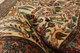 27072- Tabriz Persian Hand-knotted Carpet Authentic/Traditional Carpet/Rug/Size: 3'1" x 2'1"