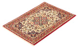 27071- Isfahan Persian Hand-Knotted Authentic/Traditional Carpet/Rug/ Size: 3'2" x 2'3"