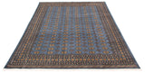 27088-Bokhara Hand-Knotted/Handmade Pakistani Rug/Carpet Tribal/Nomadic Authentic/ Size: 12'1" x 9'2"