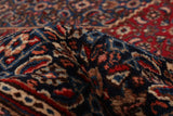 27092-Moud Handmade Signed/Hand-Knotted Persian Rug/Traditional/Carpet Authentic/ Size: 11'0" x 7'5"