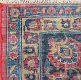 26830-Antique Sarough( 1925-1930) Hand-Knotted/Handmade Persian Rug/Carpet Traditional/Authentic/ Size: 11'6" x 8'8"