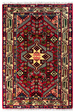 26887-Hamadan Hand-Knotted/Handmade Persian Rug/Carpet Tribal/Nomadic Authentic/ Size: 3'9" x 2'6"