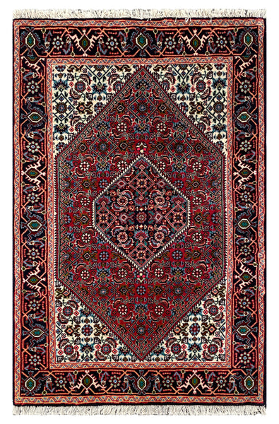 26863-Bidjar Hand-Knotted/Handmade Persian Rug/Carpet Traditional/ Authentic/ Size: 4'4"x 2'8"