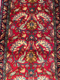 26881-Sarough Hand-Knotted/Handmade Persian Rug/Carpet Traditional Authentic/ Size: 7'2"x 2'4"