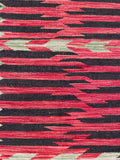 26943- Kelim Hand-Woven/Flat Weaved/Handmade Afghan /Carpet Tribal/Nomadic Authentic/Size: 6'6" x 2'1"