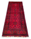 26919 - Khal Mohammad Hand-Knotted/Handmade Afghan Rug/Carpet/Traditional/Authentic/Size: 6'6" x 2'8"