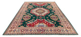 26990-Kazak Hand-Knotted/Handmade Afghan Rug/Carpet Tribal/Nomadic Authentic/ Size: 11'6" x 8'4"