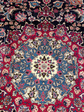 27028-Mashad Hand-Knotted/Handmade Persian Rug/Carpet Traditional Authentic/ Size: 11'1" x 7'10"