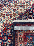 26865-Moud Handmade/Hand-Knotted Persian Rug/Traditional/Carpet Authentic/ Size: 13'1" x 9'3"