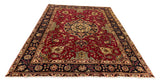 26873- Tabriz Persian Hand-knotted Carpet Authentic/Traditional Carpet/Rug/Size: 9'7" x 6'7"