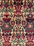 26869- Shiraz Persian Hand-weaved Antique Authentic/Traditional Nomadic/Tribal / Size: 5'0" x 3'4"