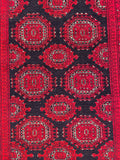 26913-Khal Mohammad Hand-Knotted/Handmade Afghan Rug/Carpet Traditional/Authentic/Size: 6'4" x 2'3"