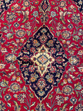 26876-Kashan Hand-Knotted/Handmade Persian Rug/Carpet Traditional/Authentic/Size: 8'0" x 5'1"