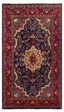 26879-Hamadan Hand-Knotted/Handmade Persian Rug/Carpet Tribal/Nomadic Authentic/ Size: 7'3" x 4'1"