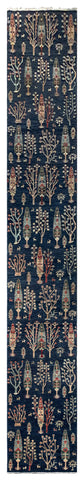 26896- Royal Chobi Ziegler Afghan Hand-Knotted Contemporary/Traditional/Size: 17'6" x 2'6"