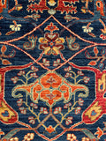 26898- Royal Chobi Ziegler Afghan Hand-Knotted Contemporary/Traditional/Size: 21'0" x 2'7"