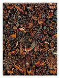 26915- Royal Chobi Ziegler Afghan Hand-Knotted Contemporary/Traditional/Size: 6'7" x 4'10"