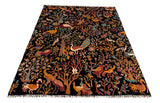 26915- Royal Chobi Ziegler Afghan Hand-Knotted Contemporary/Traditional/Size: 6'7" x 4'10"