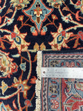 27057-Sarough Hand-Knotted/Handmade Persian Rug/Carpet Traditional Authentic/ Size: 7'5"x 4'1"