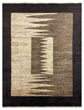 21752-Chobi Ziegler Hand-Knotted/Handmade Afghan Rug/Carpet Modern Authentic/Size: 6'9" x 5'1"