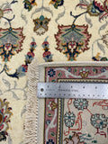 27079- Tabriz Persian Hand-knotted Carpet Authentic/Traditional Carpet/Rug/Size: 5'2" x 3'3"