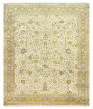 19869-Chobi Ziegler Hand-Knotted/Handmade Afghan Rug/Carpet Modern Authentic/Size: 9'6" x 8'1"