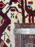 24857 - Afshar Hand-Knotted/Handmade Persian Rug/Carpet Tribal/Nomadic Authentic/Size: 5'4" x 4'0"