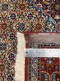 26761-Moud Handmade/Hand-Knotted Persian Rug/Traditional/Carpet Authentic/ Size: 4'9" x 3'1"