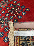 26105-Yalameh Hand-Knotted/Handmade Persian Rug/Carpet Tribal/Nomadic Authentic/ Size: 4'7" x 3'5"