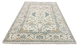 26852- Royal Ushak Hand-Knotted/Handmade Indian Rug/Carpet Traditional/Authentic/Size: 8'9" x 6'3"