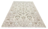 26846- Royal Ushak Hand-Knotted/Handmade Indian Rug/Carpet Traditional/Authentic/Size: 8'10" x 6'2"