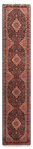 27084-Sarough Hand-Knotted/Handmade Persian Rug/Carpet Traditional Authentic/ Size: 12'6"x 2'4"