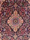 27084-Sarough Hand-Knotted/Handmade Persian Rug/Carpet Traditional Authentic/ Size: 12'6"x 2'4"