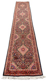 27083-Sarough Hand-Knotted/Handmade Persian Rug/Carpet Traditional Authentic/ Size: 12'1"x 2'4"