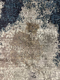 22263 - Indian Hand-knotted/Hand-weaved Rug/Carpet Authentic/Classic/Contemporary/Modern/Size: 9'7" x 6'3"