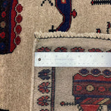 26779- Balutch War Rug/ Persian Hand-knotted Authentic/Nomadic/Tribal Rug/Carpet/ Size: 9'9" x 6'11"