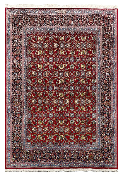 26701-Kashan Hand-Knotted/Handmade Persian Rug/Carpet Traditional/Authentic/Size: 9'8" x 6'8"