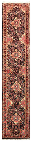 27068-Sarough Hand-Knotted/Handmade Persian Rug/Carpet Traditional Authentic/ Size: 12'2"x 2'4"