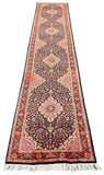 27068-Sarough Hand-Knotted/Handmade Persian Rug/Carpet Traditional Authentic/ Size: 12'2"x 2'4"